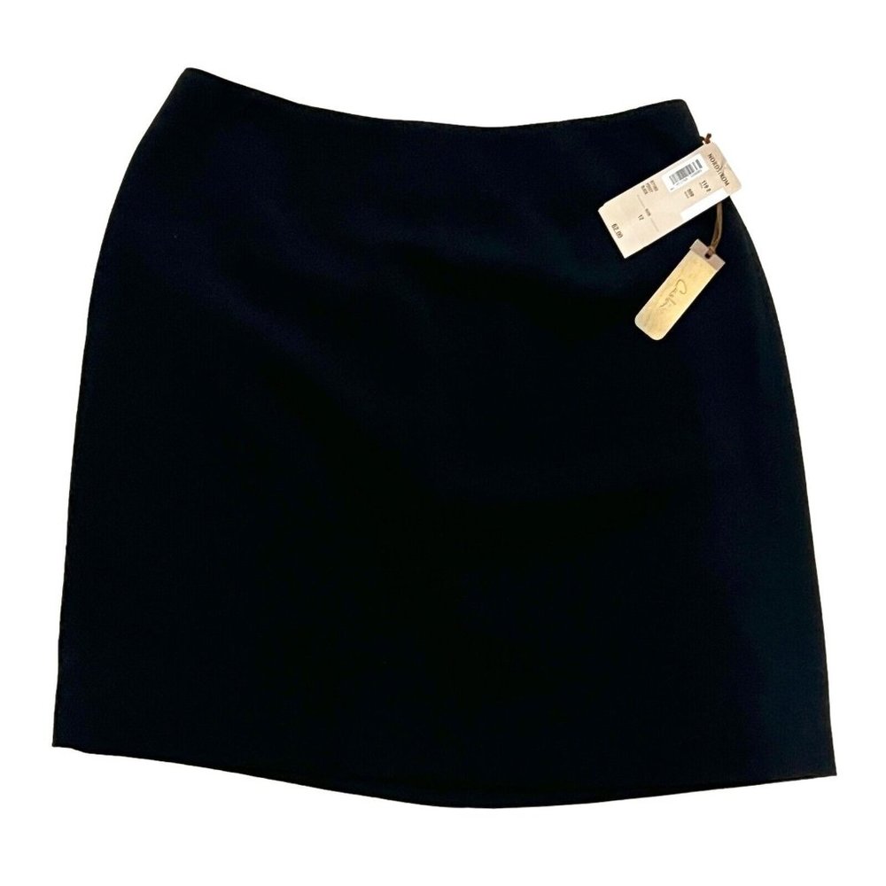 Caslon Nordstrom Skirt Womens Size 12 Black A Line Knee Length Casual